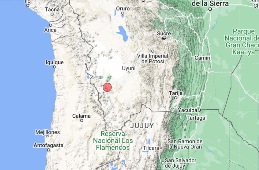 sismos en Potosí y Cochabamba