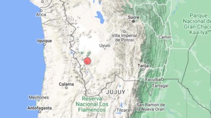 sismos en Potosí y Cochabamba