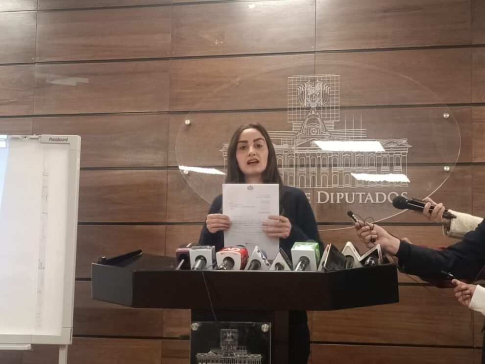 interpelación al ministro de Defensa boliviano por presunto golpe de Estado falso