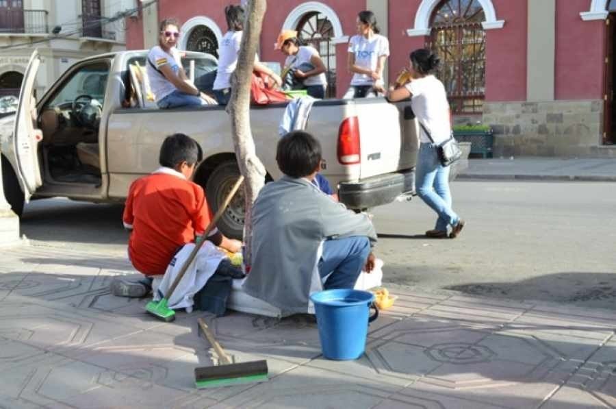 Explotación laboral de menores en Bolivia durante vacaciones invernales