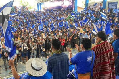 Congreso del MAS en Lauca Ñ