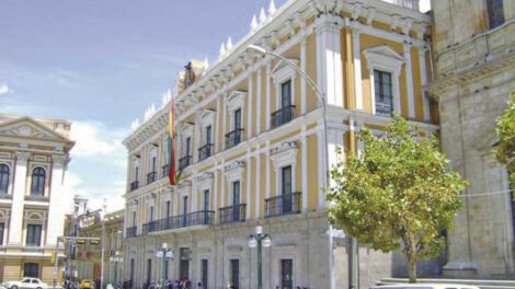 Daño al Patrimonio en Palacio Quemado