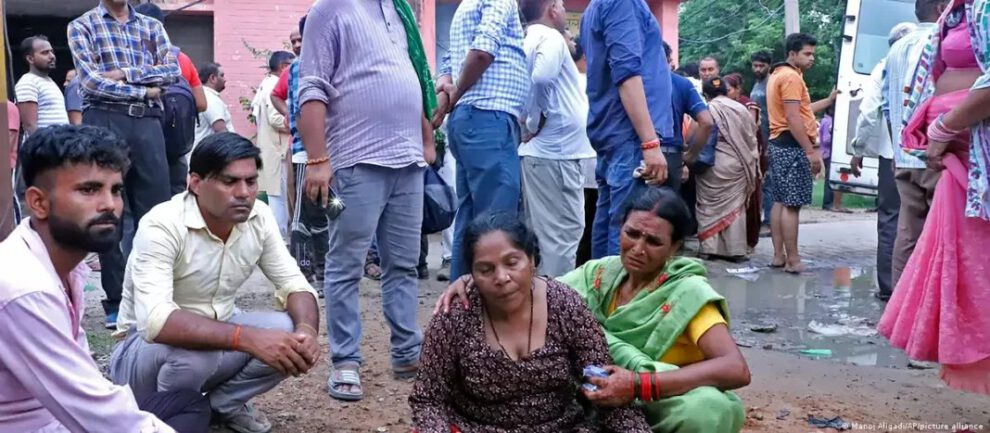 Estampida en festival religioso India