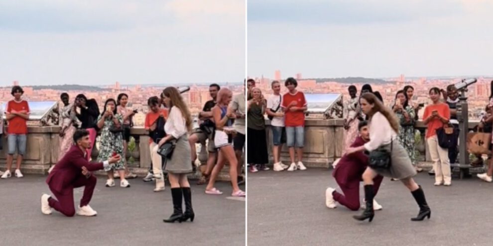 propuesta de matrimonio en Francia