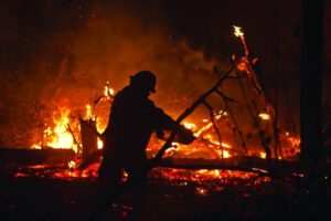 Incendios forestales en Santa Cruz