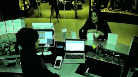 Video viral incidente shopping Argentina