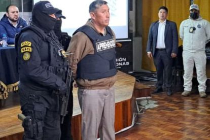 Traslado de Arnez al penal de San Pedro