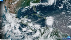 Huracán Beryl en el Caribe