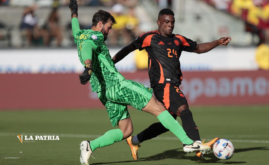 Colombia empata con Brasil en la Copa América