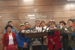 supuesto golpe de Estado en la plaza Murillo