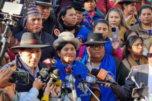 Pacto de Unidad marcha apoyo Gobierno