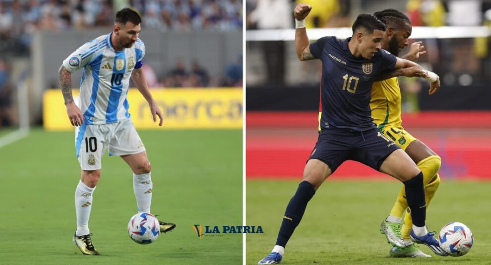 Copa América 2024 con Argentina y Ecuador en cuartos de final