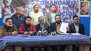 Exclusión de Evo Morales en reunión política del TSE