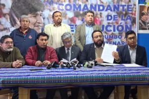 Exclusión de Evo Morales en reunión política del TSE