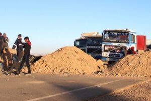 Conflicto en Caracollo por asfaltado del camino Caracollo – Cañohuma