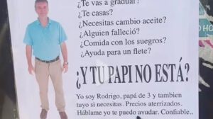 Figura paterna para eventos sociales en redes sociales