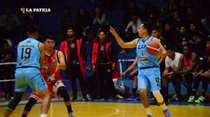 CAN vs Pichincha en la Libobásquet