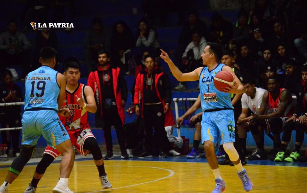 CAN vs Pichincha en la Libobásquet