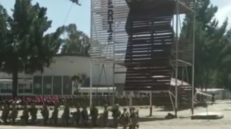 Juicio por el caso salto de la muerte en La Paz