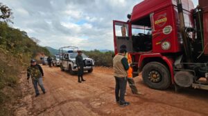 minería ilegal en Samaipata