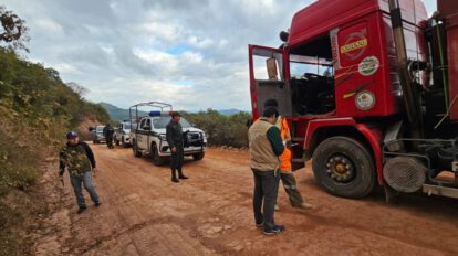minería ilegal en Samaipata