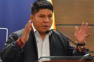 Rechazo a receso parlamentario por parte de legisladores del MAS