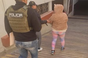 Ciudadana ecuatoriana con cocaína