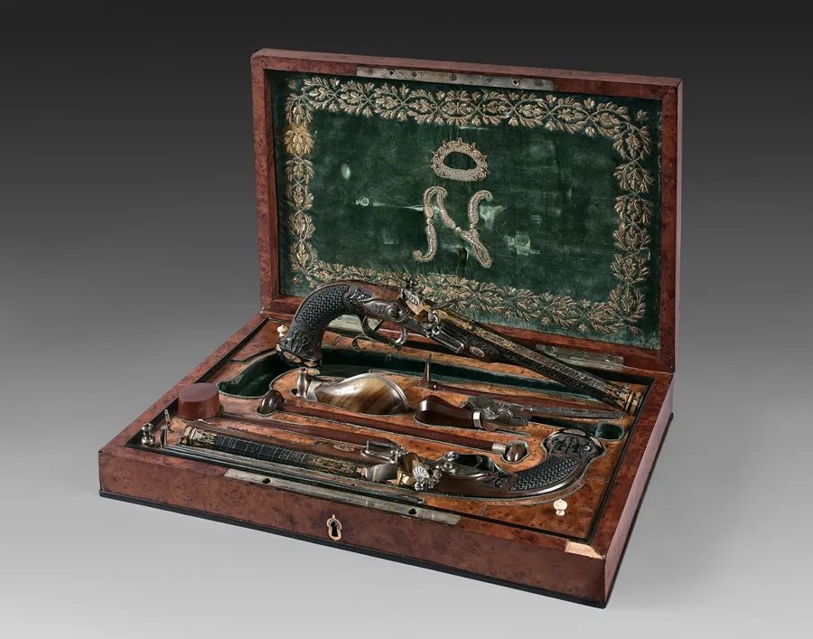 Pistolas de Napoleón que no podrán ser subastadas