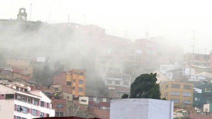 Alerta naranja por vientos fuertes en varias regiones de Bolivia