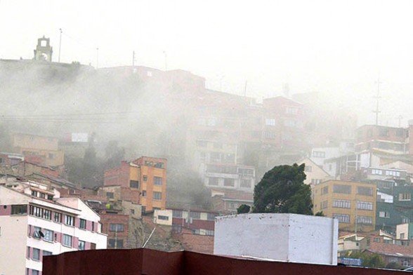 Alerta naranja por vientos fuertes en varias regiones de Bolivia