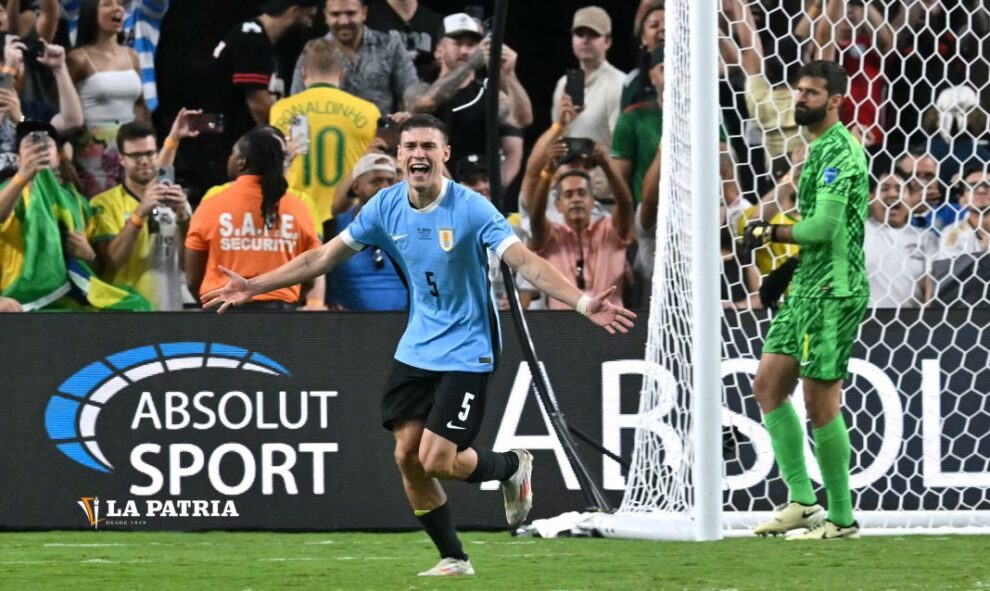 Uruguay clasifica a semifinales tras vencer a Brasil en penales