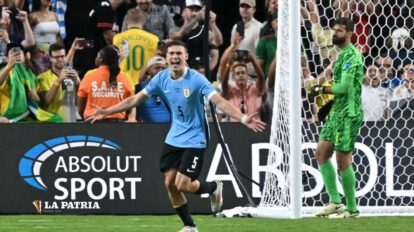 Uruguay clasifica a semifinales tras vencer a Brasil en penales