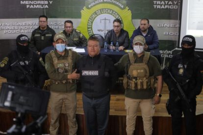 Fotografía del destituido jefe militar del Ejército de Bolivia, Juan José Zúñiga