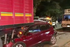 Accidente de tránsito en Santa Cruz