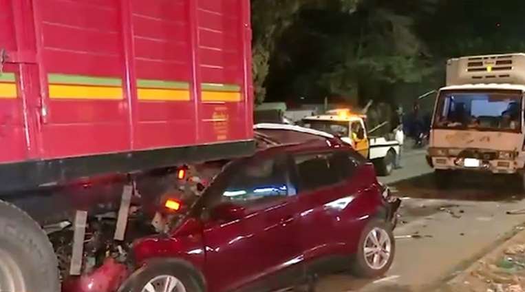 Accidente de tránsito en Santa Cruz