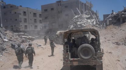 Evacuación de barrios en Gaza por el Ejército israelí