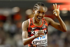 Faith Kipyegon récord mundial 1500 metros