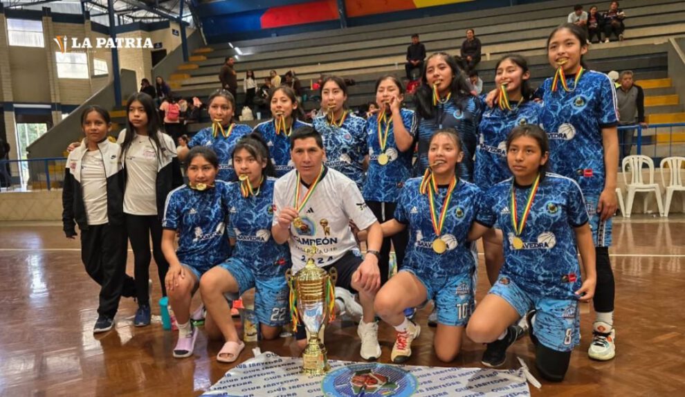 Saavedra de Oruro campeón en la Liga Boliviana de Básquetbol U-15