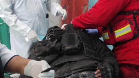 Subteniente herida en conflicto de Caracollo