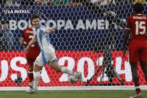 Argentina derrota a Canadá en la Copa América
