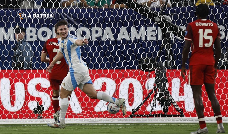 Argentina derrota a Canadá en la Copa América