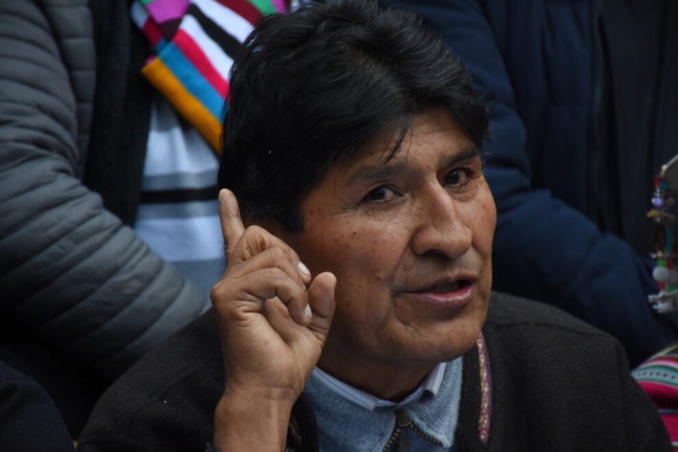 Evo Morales TSE primarias