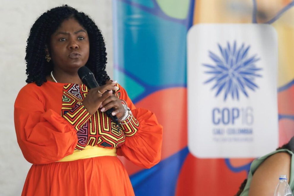 Francia Márquez, vicepresidenta de Colombia