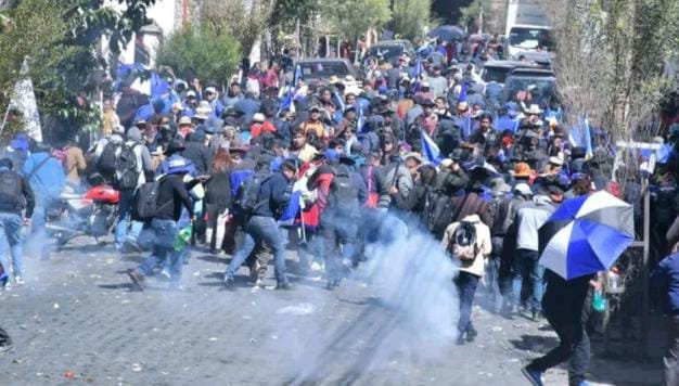 Enfrentamientos entre evistas y arcistas en La Paz