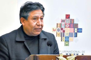 El vicepresidente de Bolivia, David Choquehuanca, convoca reunión urgente para viabilizar elecciones judiciales
