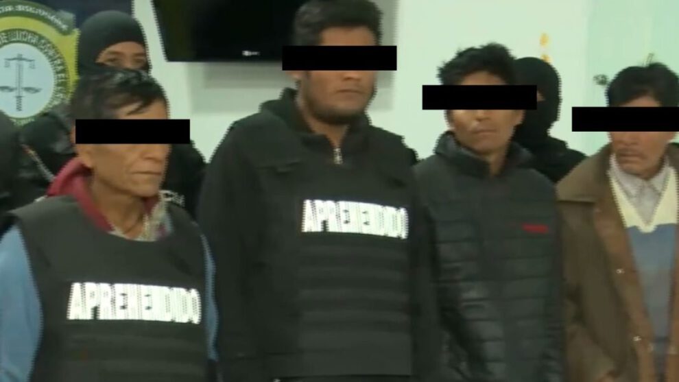 Aprehensión de 28 personas por avasallamiento de predios en Guarayos