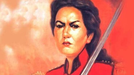 Fotografía de Juana Azurduy