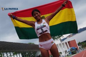 Lilian Mateo encabeza la delegación boliviana en el torneo Sudamericano de atletismo U-20