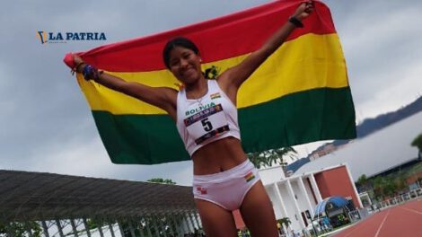 Lilian Mateo encabeza la delegación boliviana en el torneo Sudamericano de atletismo U-20
