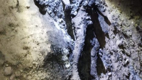 Cuerpo calcinado hallado en Marca Lagunillas